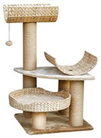 Fauna Palucco Cat Play Tower – Beige – Cat Trees & Furniture