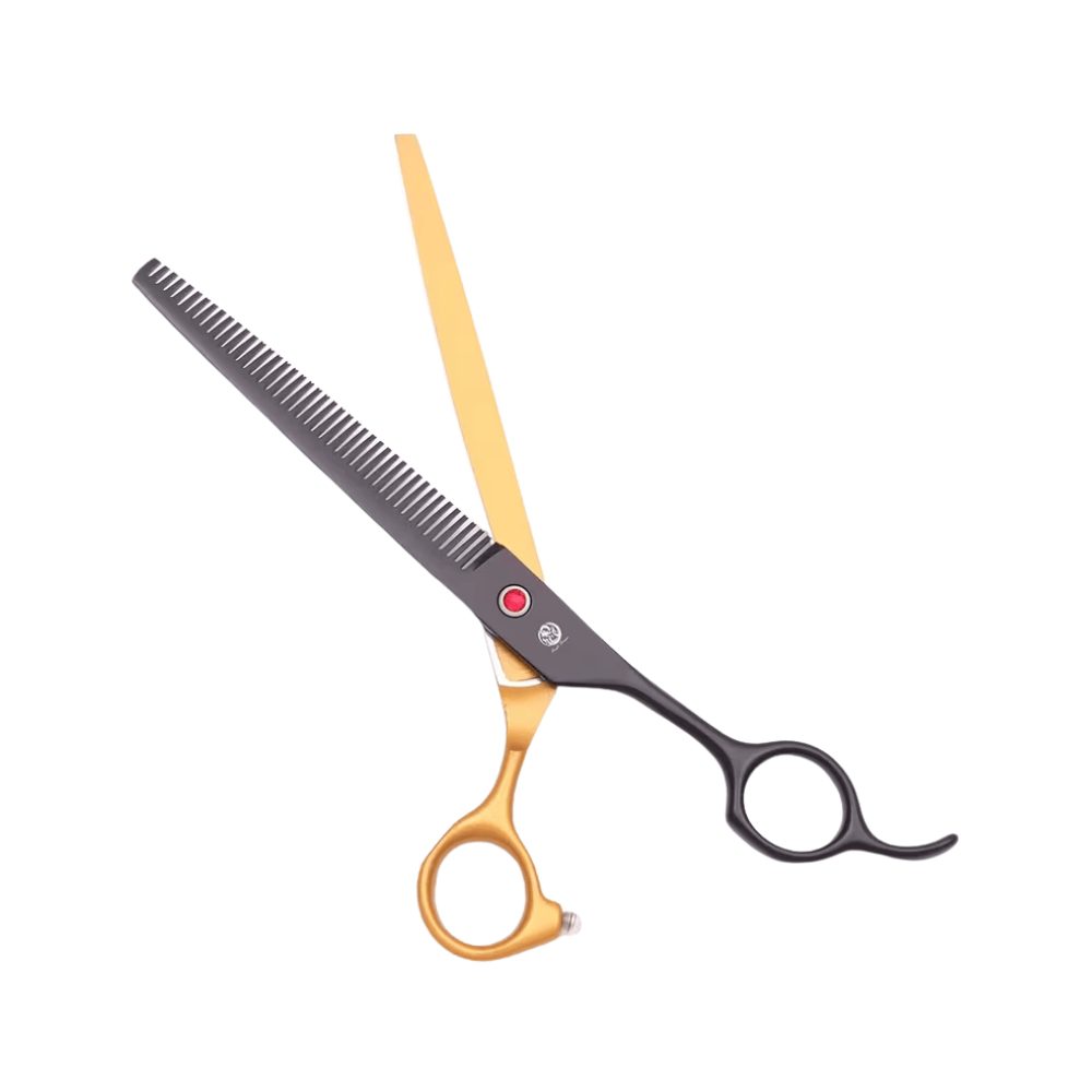 Purple Dragon Professional 5-in-1 Pet Grooming Scissor Set – Japanese Steel (8 Inch)
