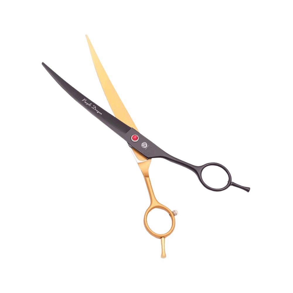 Purple Dragon Professional 5-in-1 Pet Grooming Scissor Set – Japanese Steel (8 Inch)