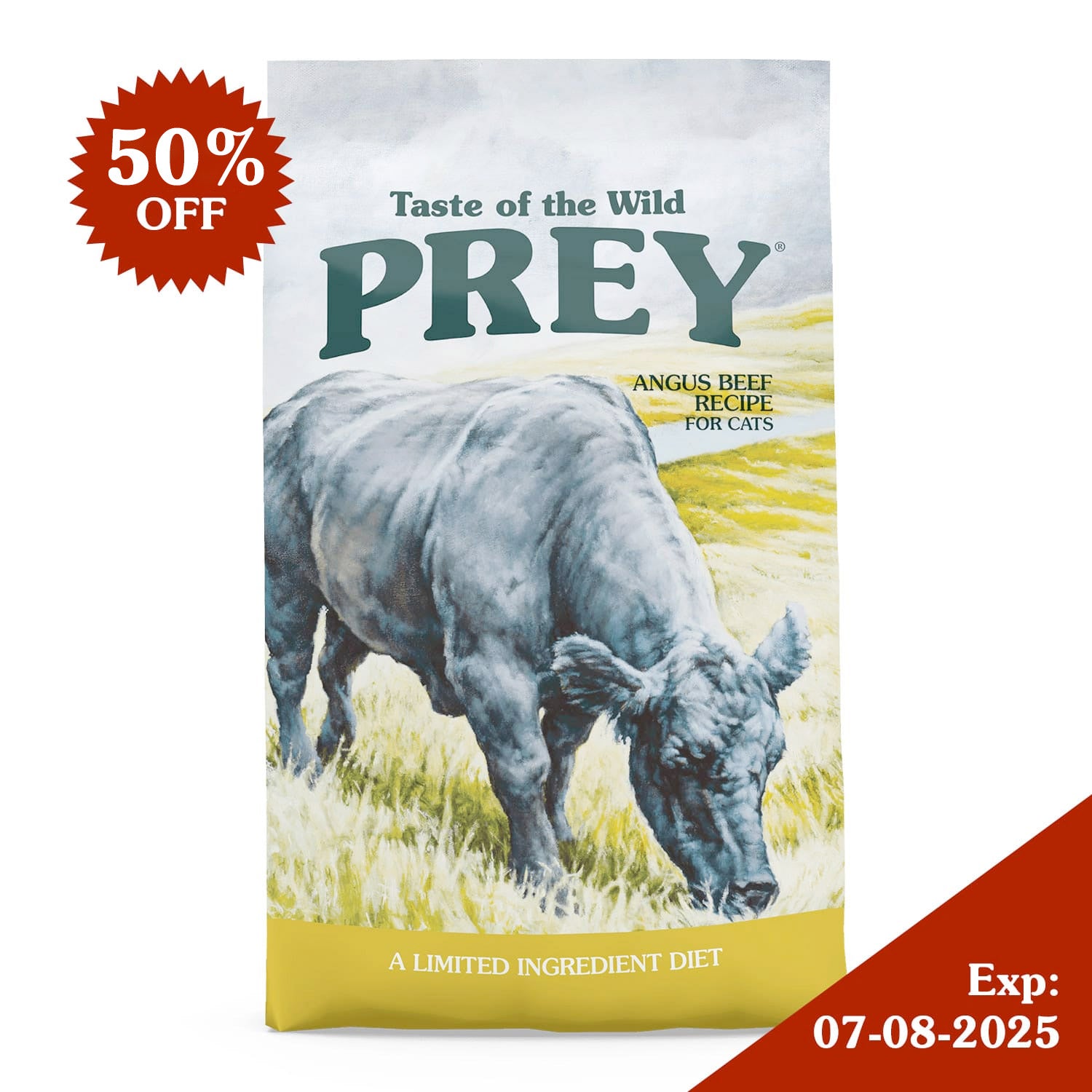 PREY Angus Beef Limited Ingredient Formula for Cats