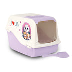 Cat Litter Box ARIEL(TOP FREE) with Cat Clipart