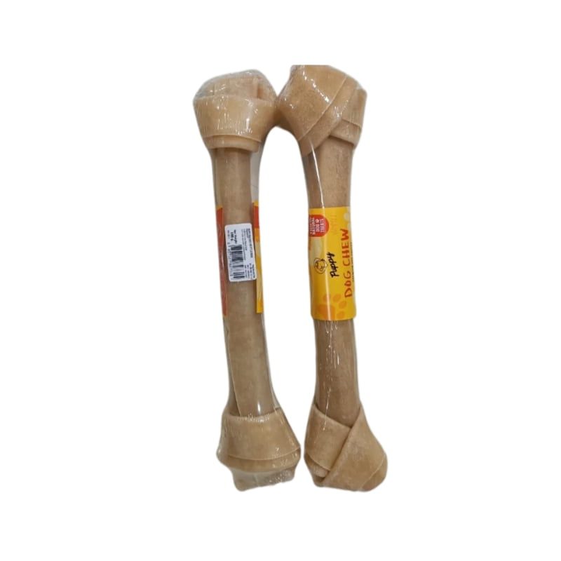 Puppy Pressed Bone 8" 1Pcs 180G