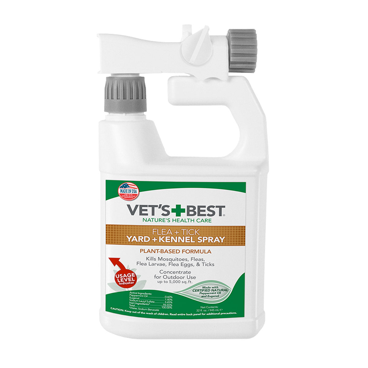 Vet’s Best Flea + Tick Yard & Kennel Spray (32 oz)