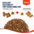 Wanpy Grain Free kibble detail
