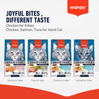 Wanpy Grain Free cat range detail