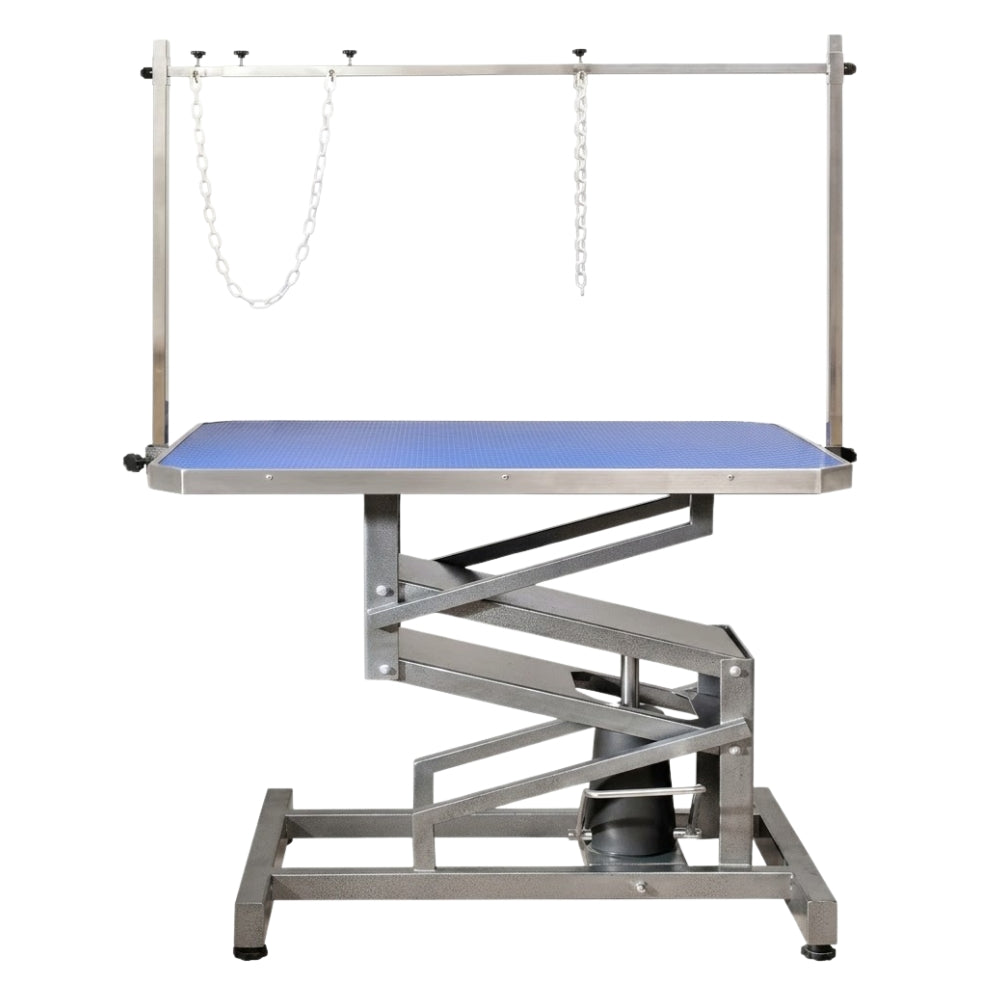 Professional Hydralic Lifting Pet Grooming Table With Electrical Outlet – 125x50x110 cm