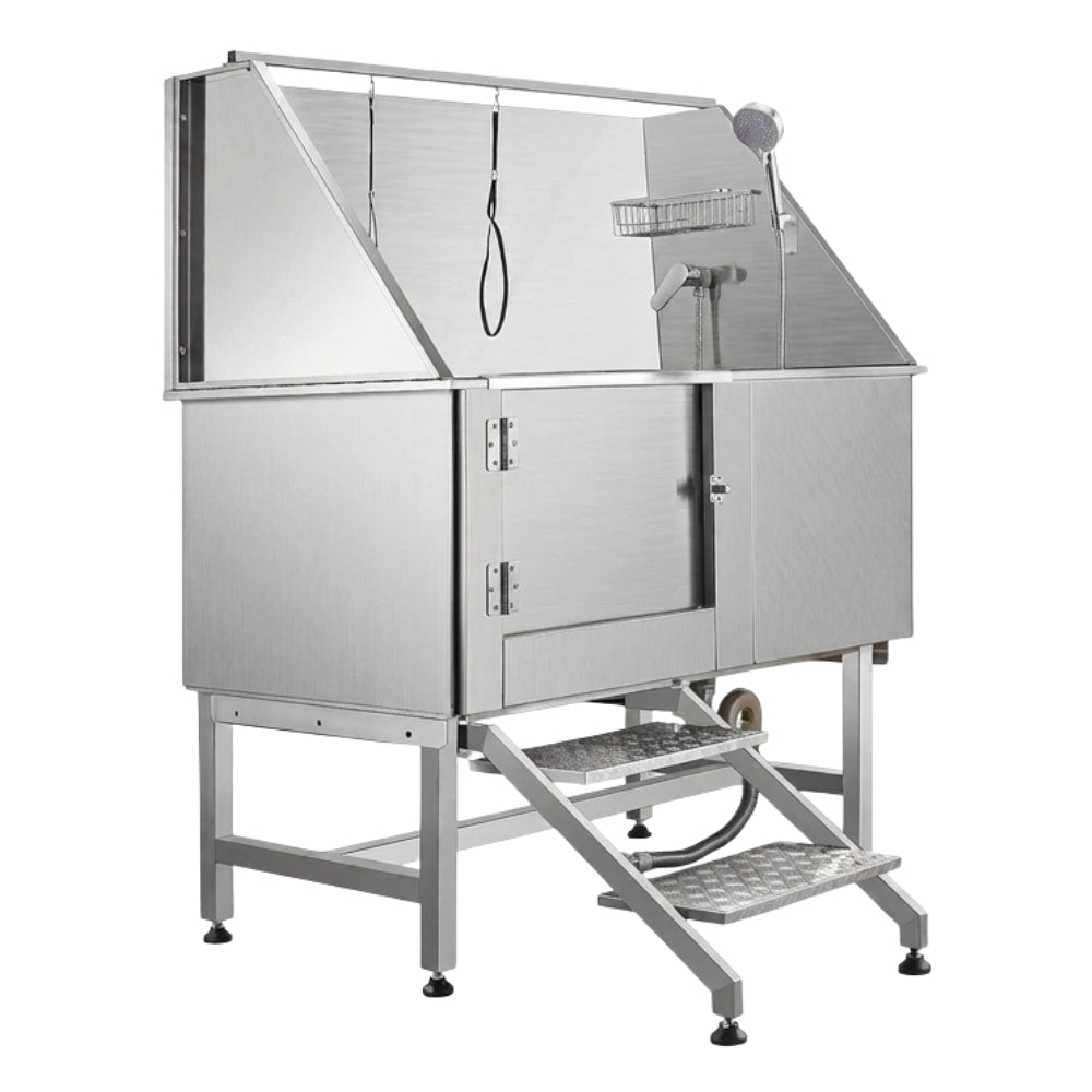 Professional Free-Standing Pet Grooming Bathing Tub – 135x70x50 cm