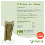 Whimzees Soft Daily Dental Dog Treats Value Bag –  X Small (56 pcs)