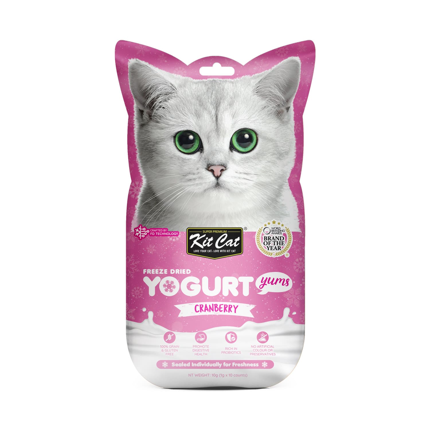 Kit Cat Freeze Dried Yogurt Yums – Cranberry