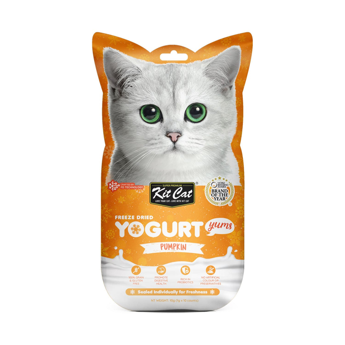 Kit Cat Freeze Dried Yogurt Yums – Pumpkin