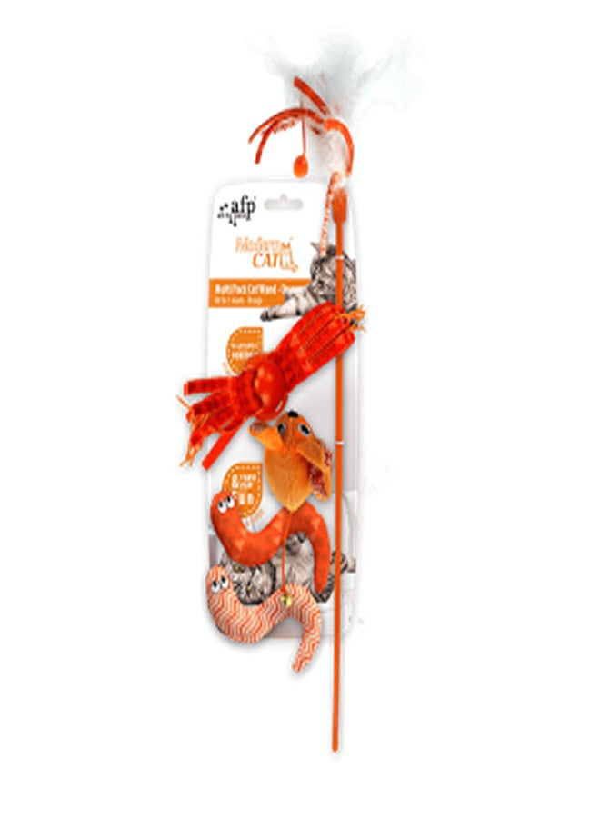 Modern Cat - Magic Wings Wand - Orange