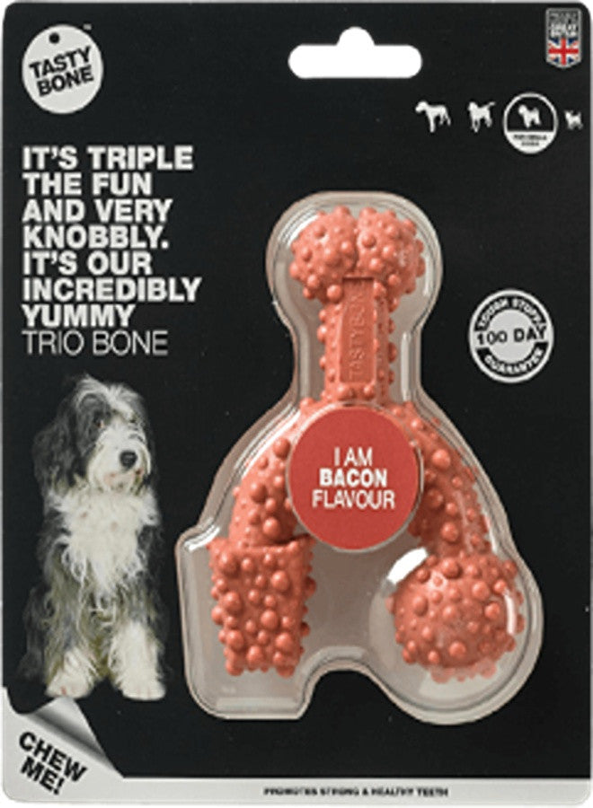 TastyBone Nylon Trio Small Dog - Bacon