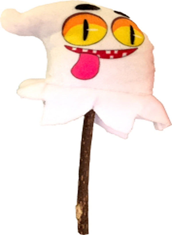 Bobby Fright Ghost Cat Toy with Silvervine – 15 cm – Catnip & Silvervine Toys