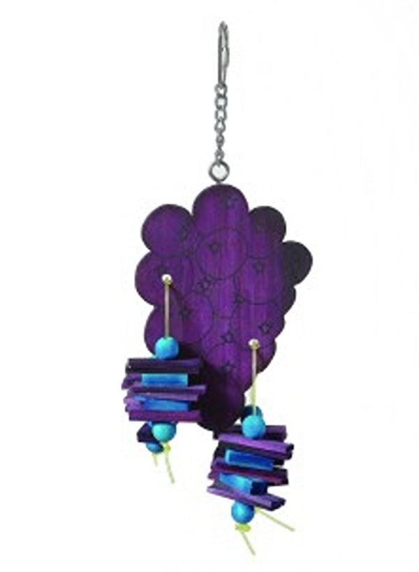 CoollaPet Blueberry Parrot Chew & Foraging Toy – Bird Chew & Foraging Toys