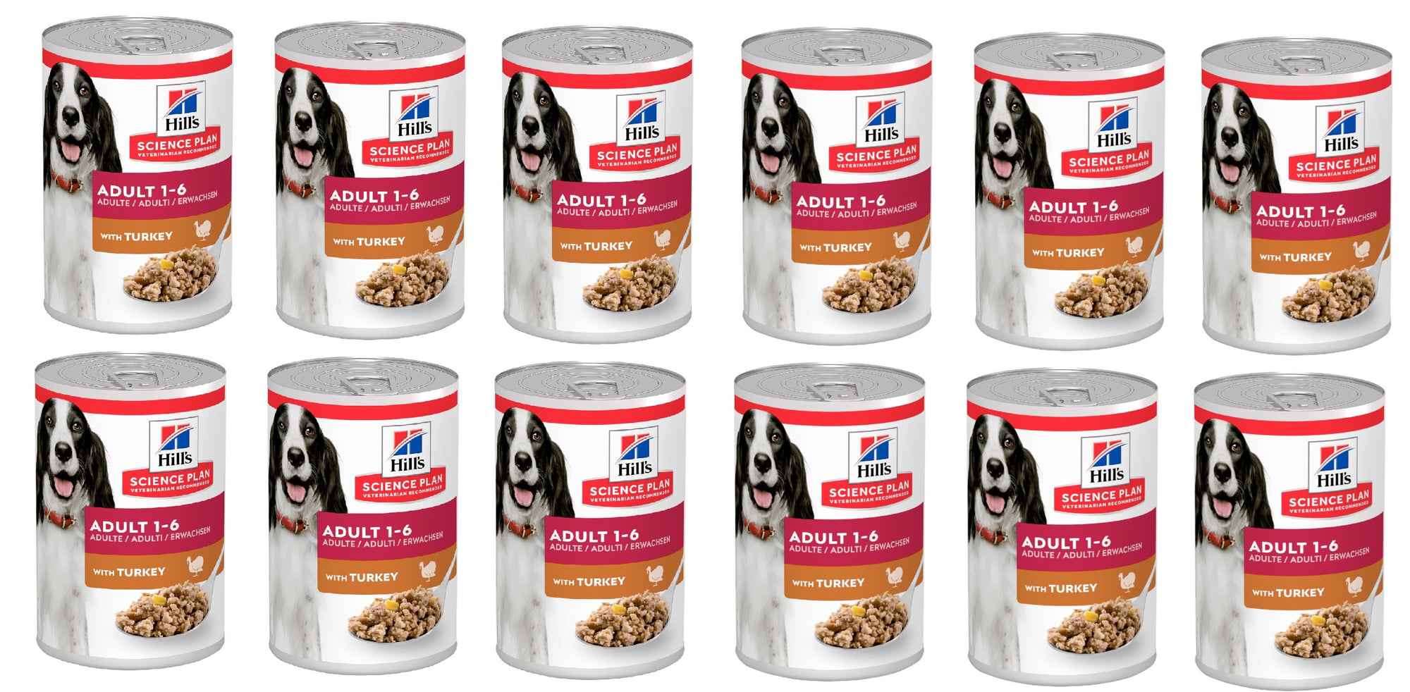 Hill's Science Plan Adult Dog Wet Food with Turkey 370g