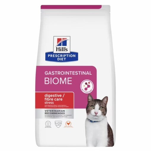 Hill's Prescription Diet Gastrointestinal Biome Stress Cat Food with Chicken