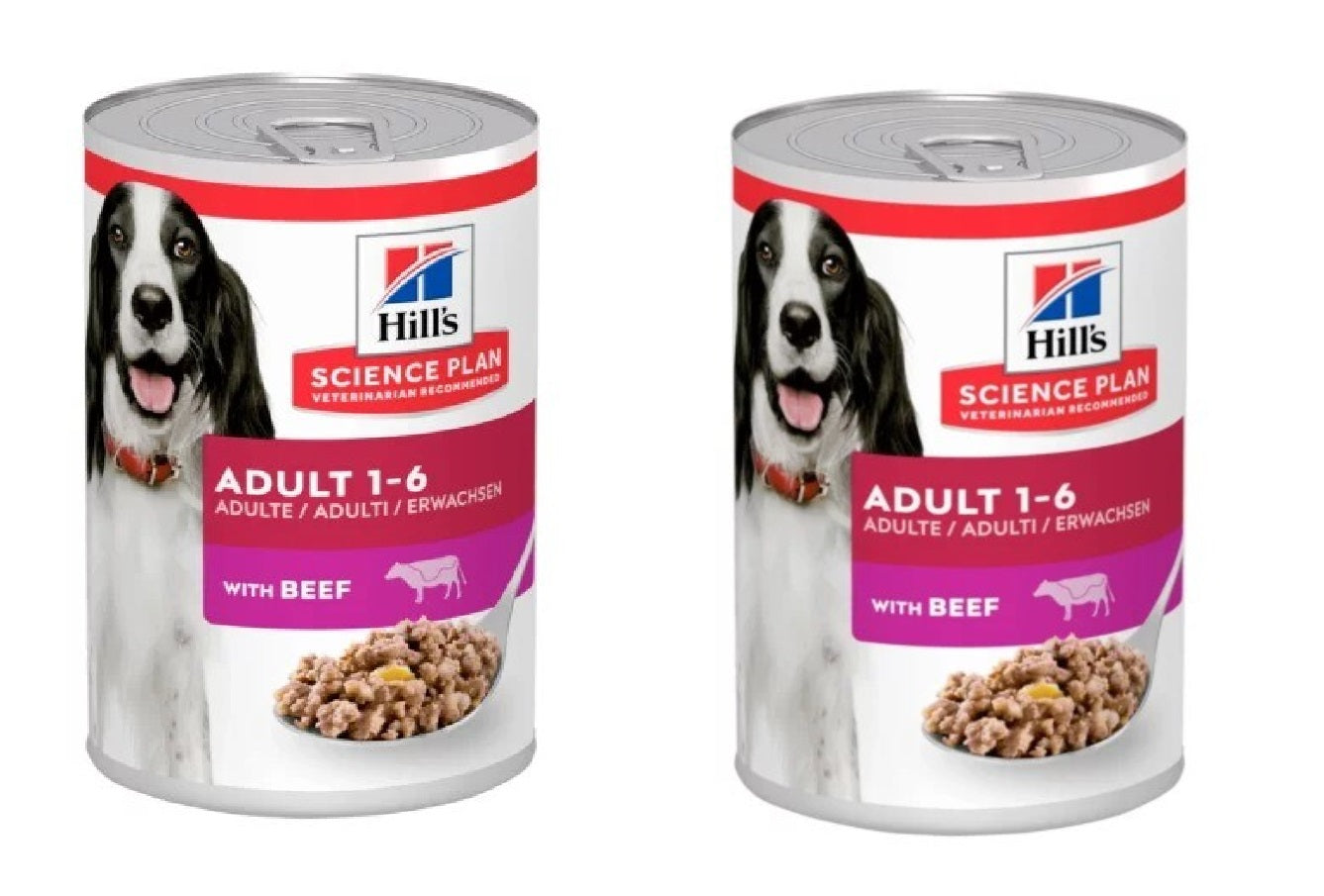 Hill's Science Plan  Adult Dog Wet Food with Beef 370 g