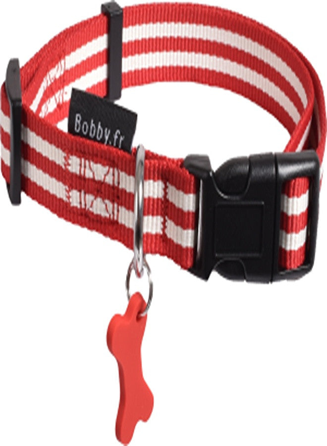 Collar Stripe Red Xsmall