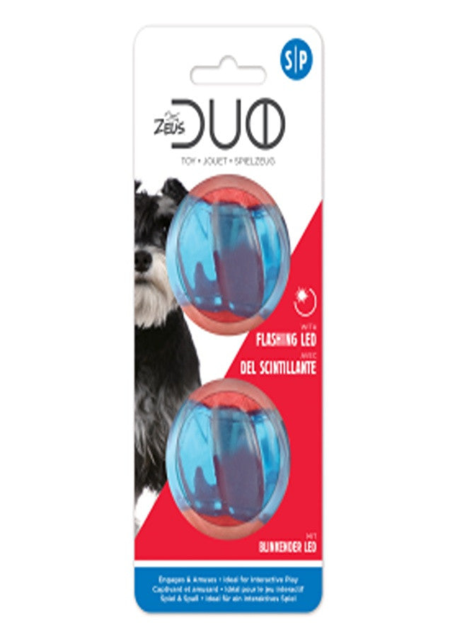 Zeus Duo Ball, 5cm with LED, 2pk