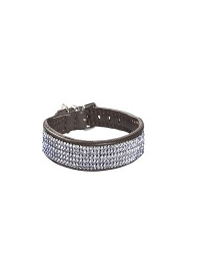 Crystal Princesse Collar – Brown / 30 cm – Bobby