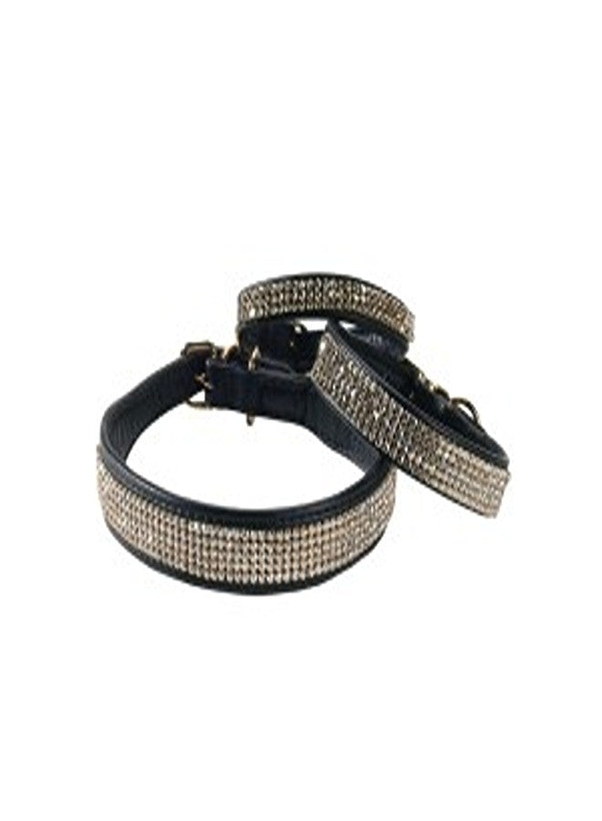 Crystal Princesse Collar – Black / 40 cm – Bobby