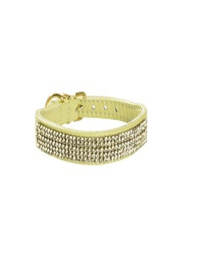 Crystal Princesse Collar - Green / 35 cm