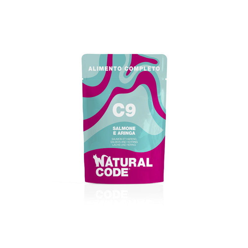 Natural Code Salmon & Herring Complete Wet Cat Food - 70G