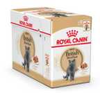 Royal Canin Feline Breed Nutrition British Shorthair (WET FOOD - Pouches) 12 x 85g - Pack of 12