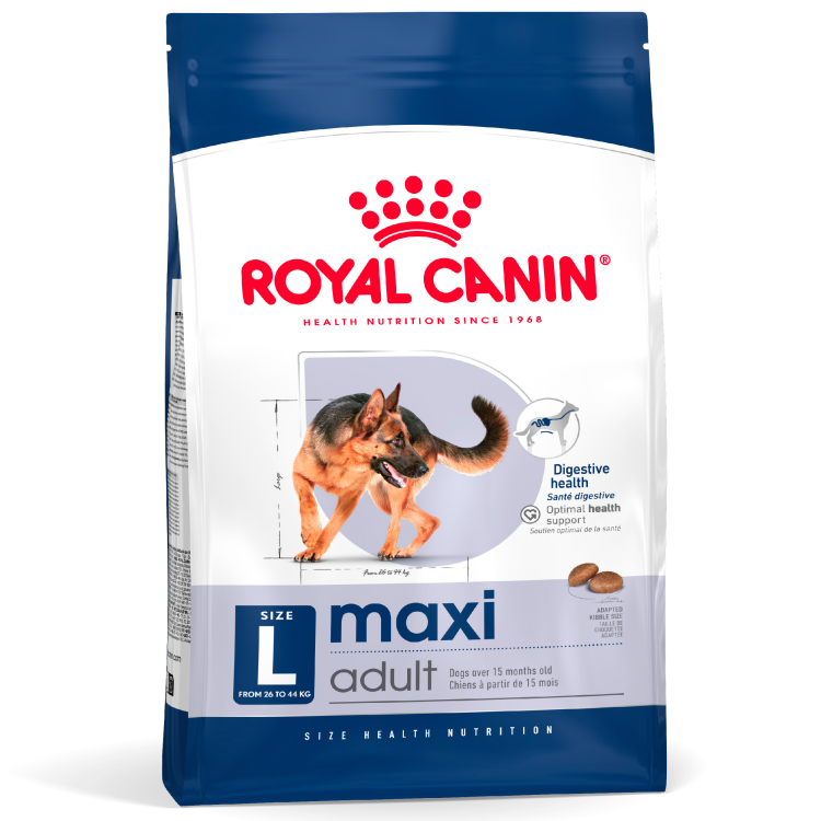 Royal Canin Size Health Nutrition Maxi Adult (15+3 kg) - 18kg VALUE PACK