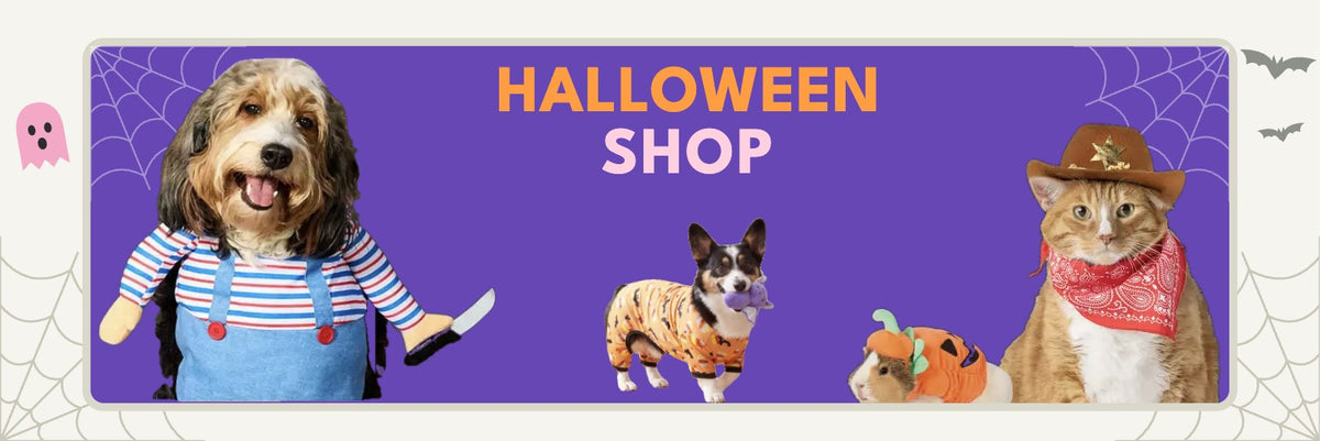 Halloween Shop — costumes and toys for dogs, cats and small pets