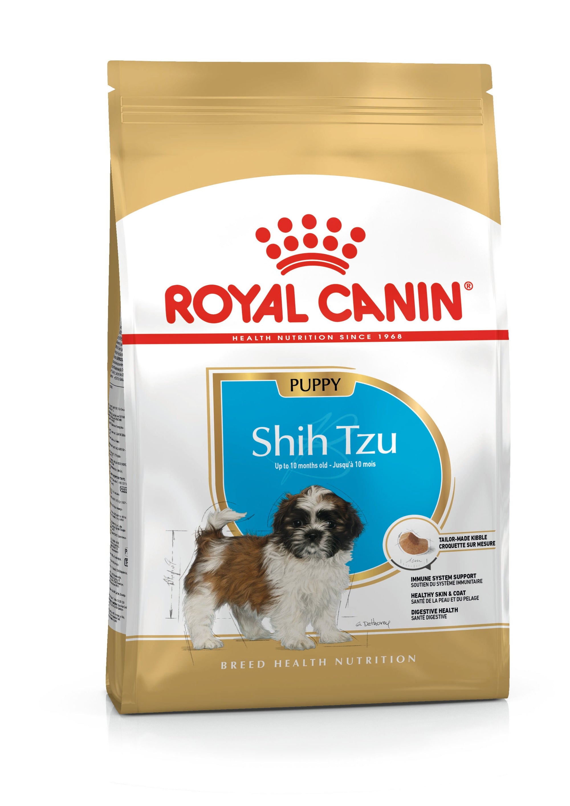 Royal Canin Breed Health Nutrition Shih Tzu Puppy Dry Dog Food – 1.5 kg – product pack