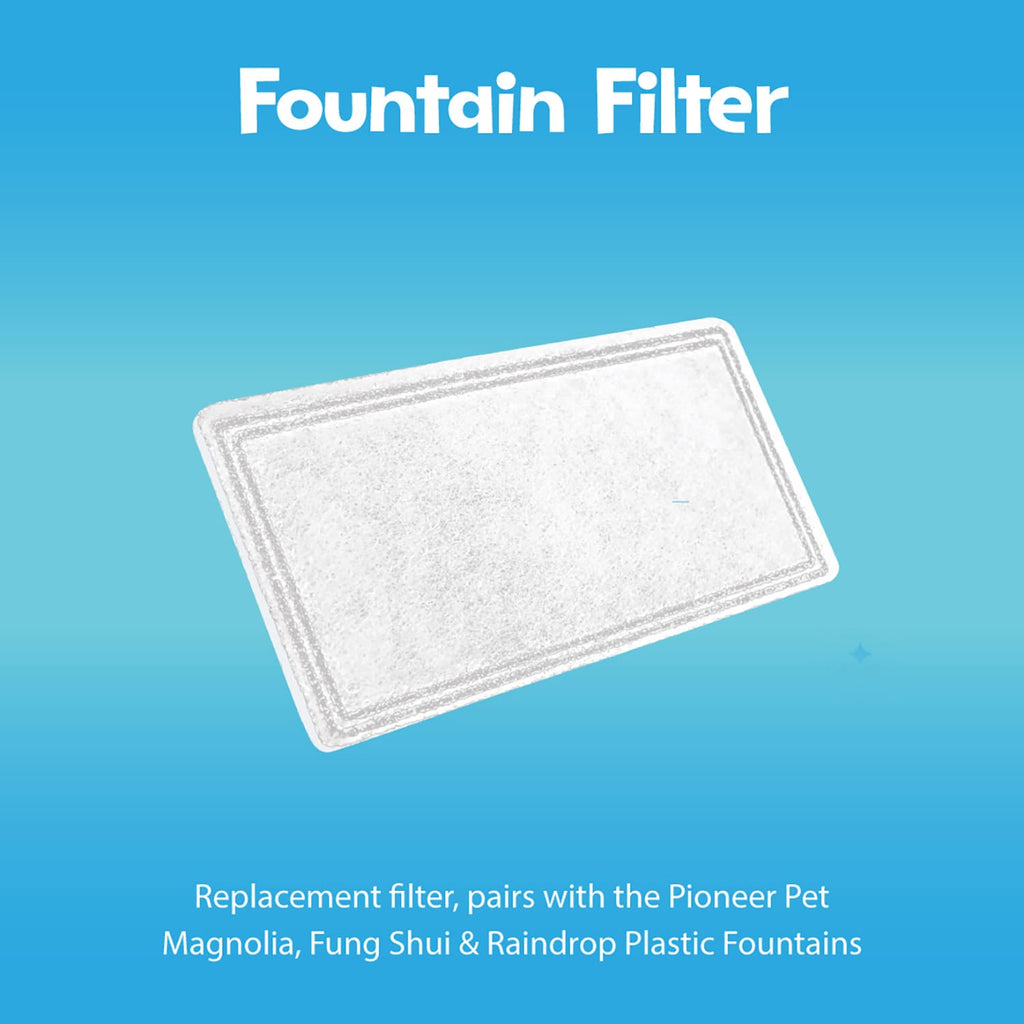 Replacement Filters for Plastic Fountains – 3 Pack