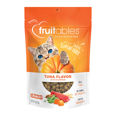 Fruitables Tuna Flavor with Pumpkin Cat Treats 70 g