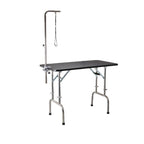 Aeolus Height Adjustable Folding Table With Grooming Arm Kit(120*60*81-93cm)