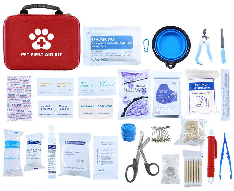 Cozy Paws Pet First Aid Kit- 101pcs Set