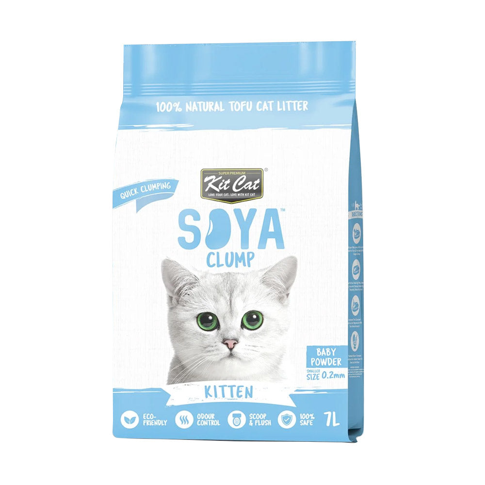 Kit Cat Soya Clump Soybean Litter - 7L ( 1 Piece )