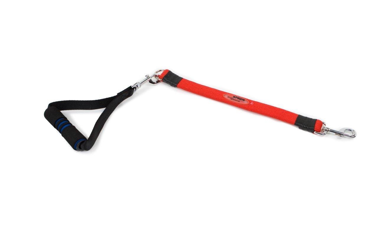 Ez Step Stretch Leash Large — red