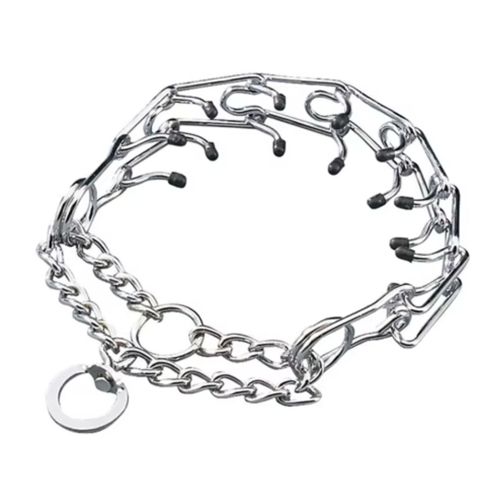 Cozy Paws Professional Metal Pinch Training Collar- 4mm-Large