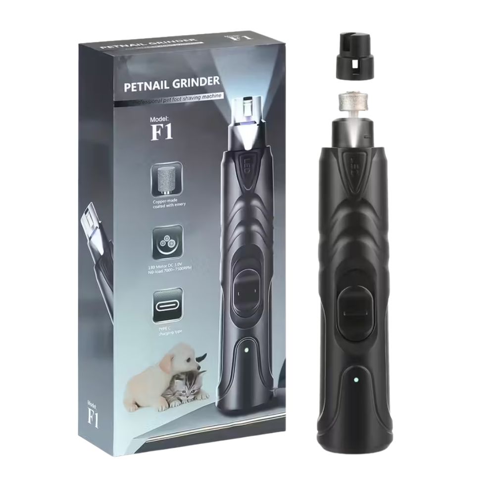 Pet Nail Grinder 2-Speed Cordless With Led Light