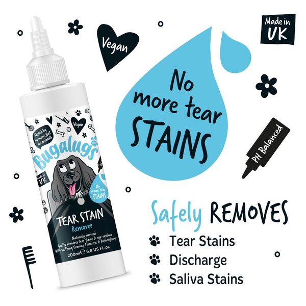 Bugalugs Tear Stain Remover for Dogs - 200ML