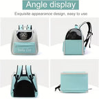 Hello Cat Pet Back Pack Large Capacity- 34*25*37cm ( Pink )