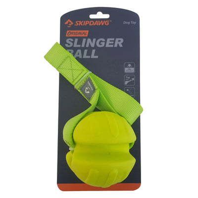 SKIPDAWG Slinger Ball – Tug & Fetch Dog Toy