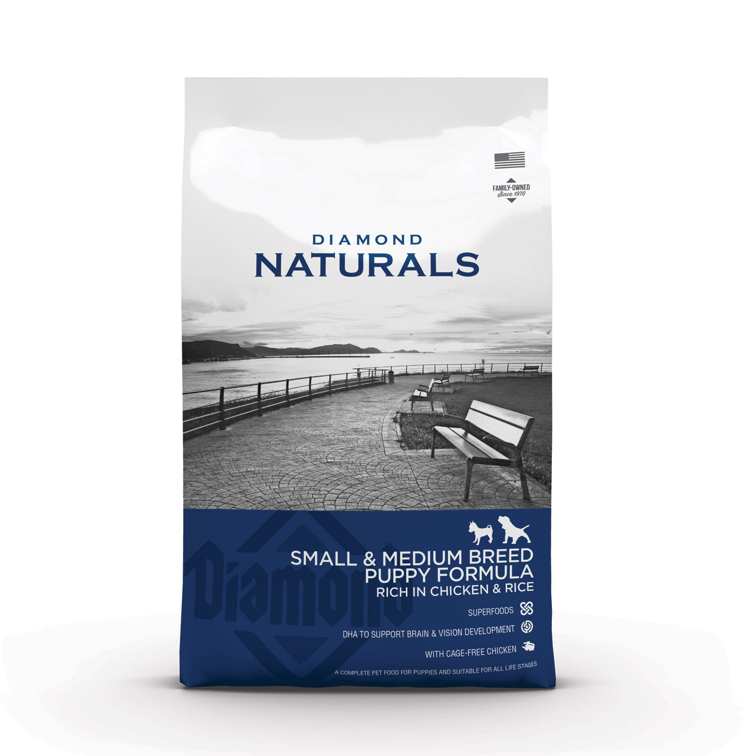 Diamond Naturals Small and Medium Breed Puppy Rich in Chicken & Rice