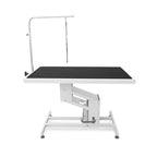 Aelous Hydraulic Table With Single Arm,Black Single Side Top-96×65 ×(51.5-101)cm