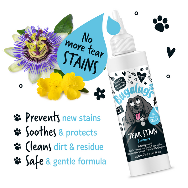 Bugalugs Tear Stain Remover for Dogs - 200ML