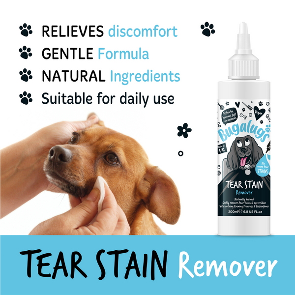 Bugalugs Tear Stain Remover for Dogs - 200ML