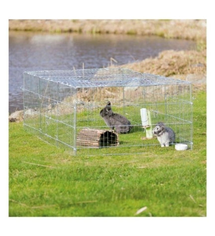 Trixie Natura Outdoor Run with Cover for Small Pets