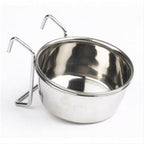 Trixie Stainless Steel Bowl with Holder for Birds