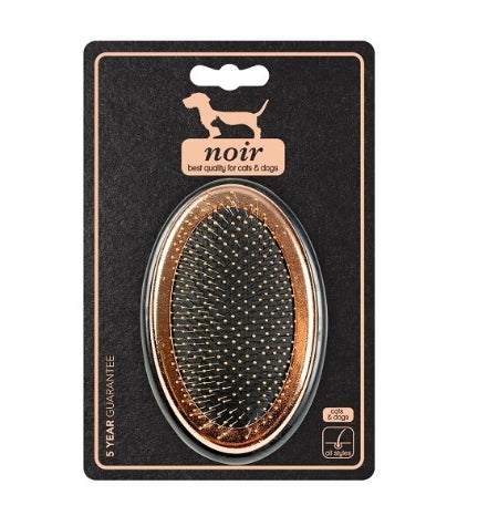 ebi Noir Ergonomic Slicker Brush for Dogs & Cats