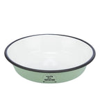 Trixie Ready for Adventure Enamel Stainless Steel Shallow Version Cat Bowl